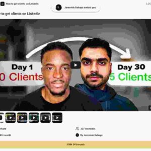 Jeremiah Debayo – How to get clients on Linkedin