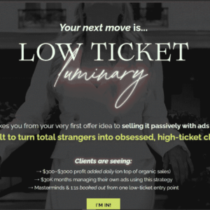 Jocelyn Panton – Low Ticket Luminary