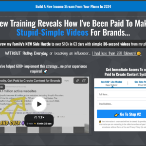 Get Paid To Create Content (UGC)
