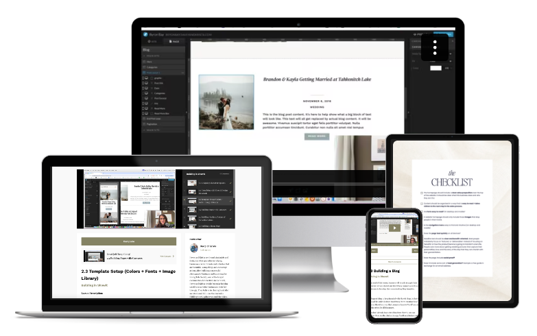 Davey and Krista – Design + Sell Showit Website Templates: A Complete Guide